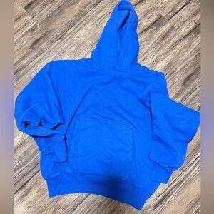 Yeezy Blue Hoodie Gap